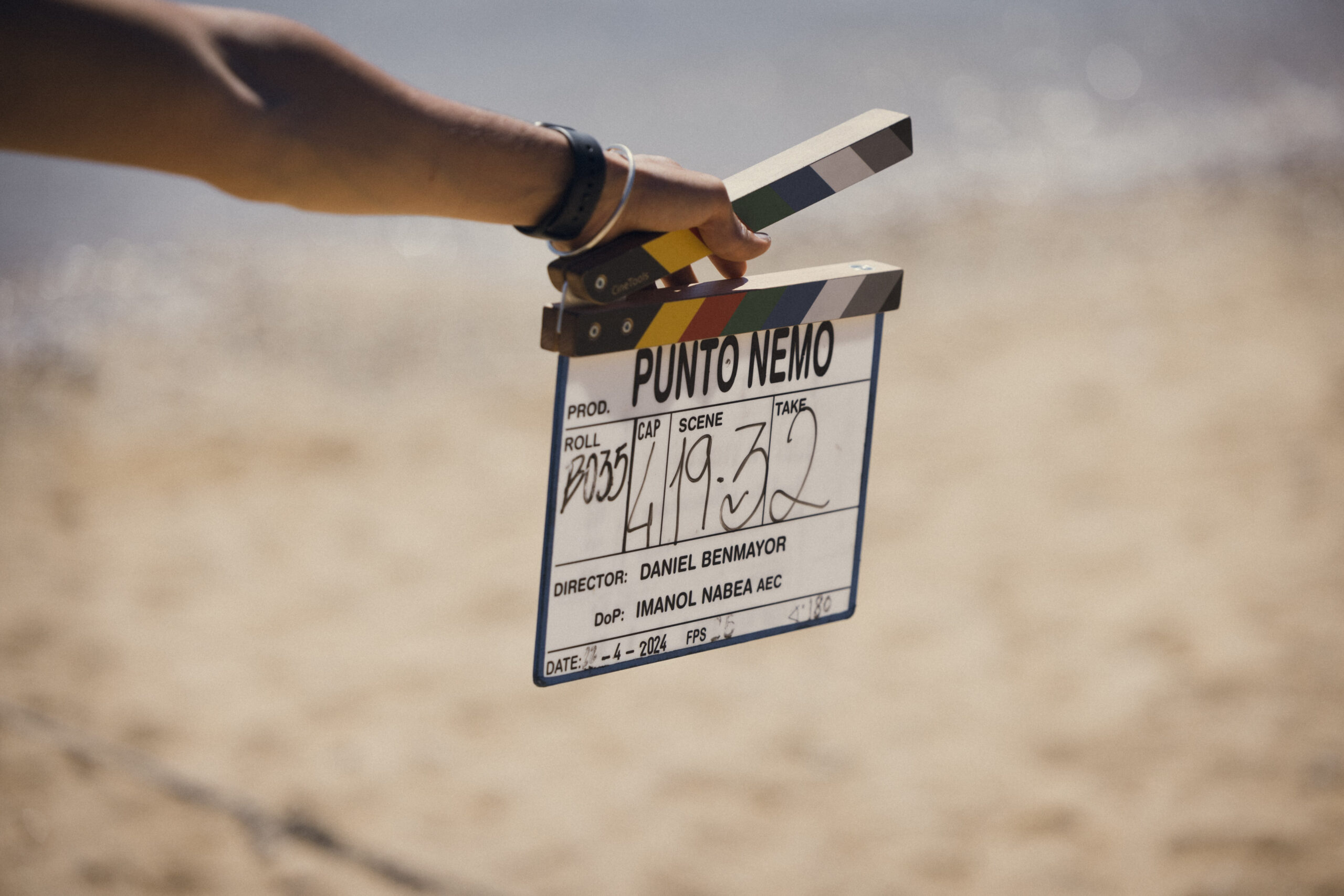 Rodaje de la serie ‘Punto Nemo’ en Galicia, con iluminación cinematográfica profesional