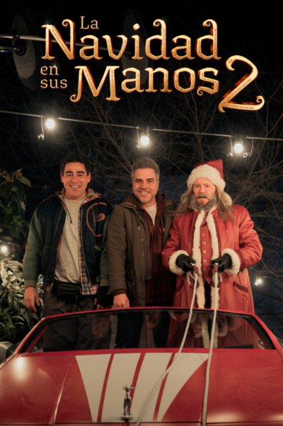 La navidad en sus manos protagonizada por Santiago segura, producida por nadie es perfecto con equipos de iluminación de Aluzine rentals