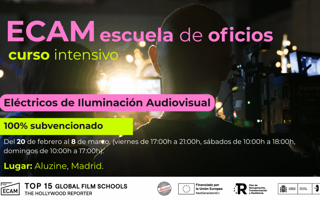 Curso de eléctricos de iluminación audiovisual | Aluzine + ECAM